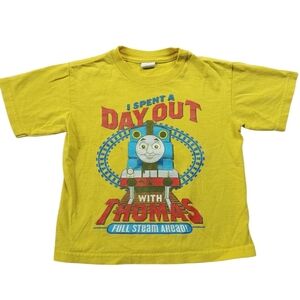 2010s Thomas The Train Graphic Tshirt Sz 4T